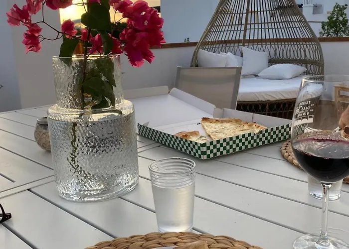 De Tavira Gomeira, 2 Bedroom, 3 Terraced Penthouse With Seaview, 300m From The Sea Apartman