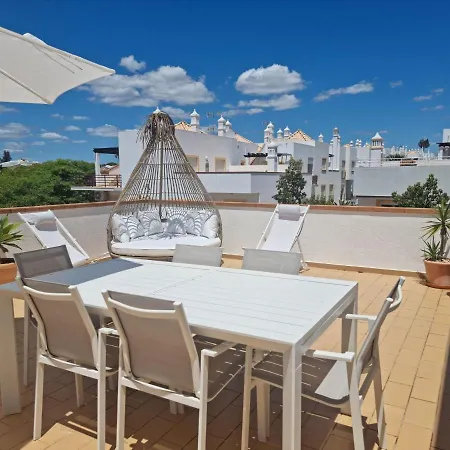 Daire De Tavira Gomeira, 2 Bedroom, 3 Terraced Penthouse With Seaview, 300m From The Sea *